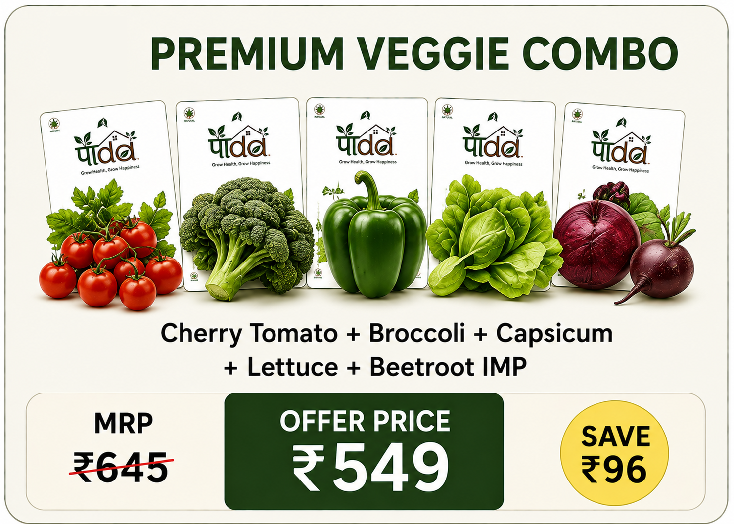 Premium Veggie Combo