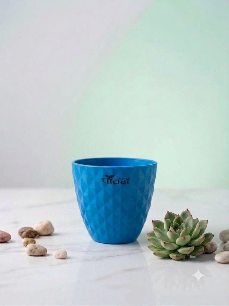 Dorian Pot — Steel Blue