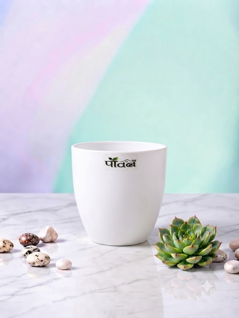 Elysia Pot — White